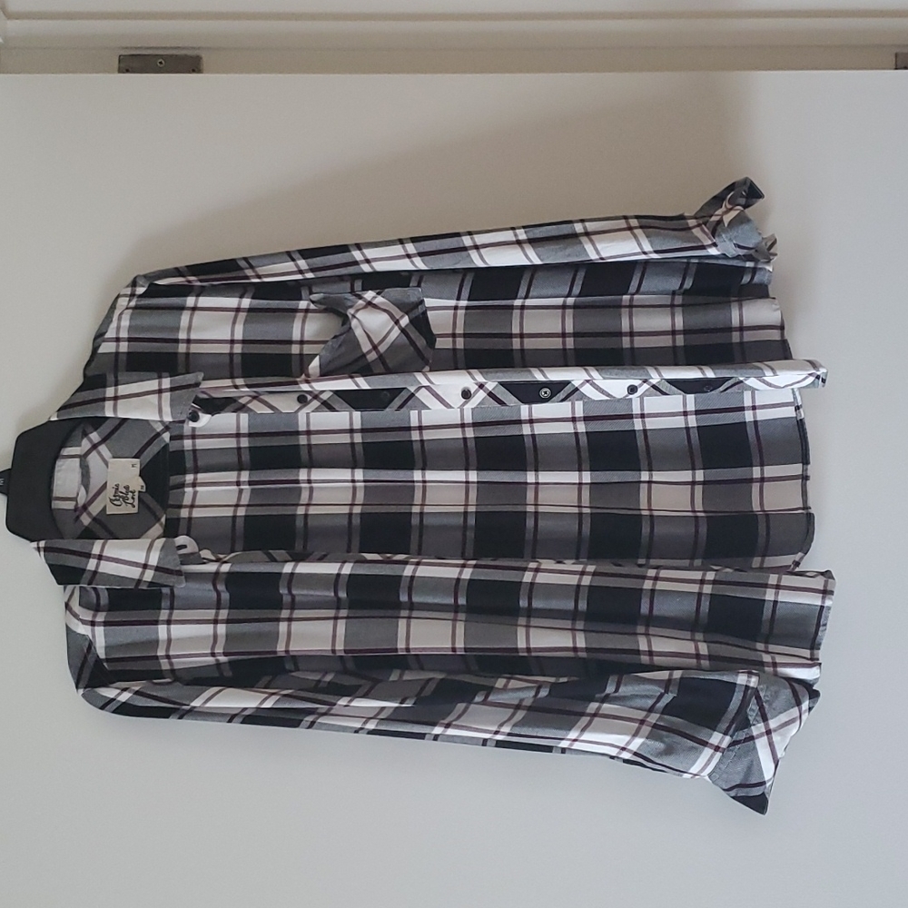 Hayley relaxed button down top